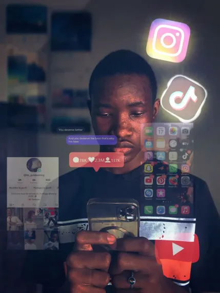 Interfaccia pulsante stato